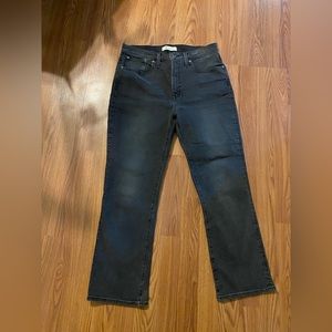 Madewell slim Demi boot jeans